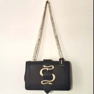 Snake Buckle Chain Strap Shoulder Bag